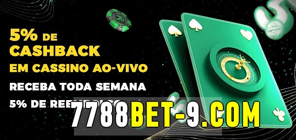 Promoções do cassino ao Vivo 7788bet